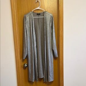 Lane Bryant Silver Women's Cardigan